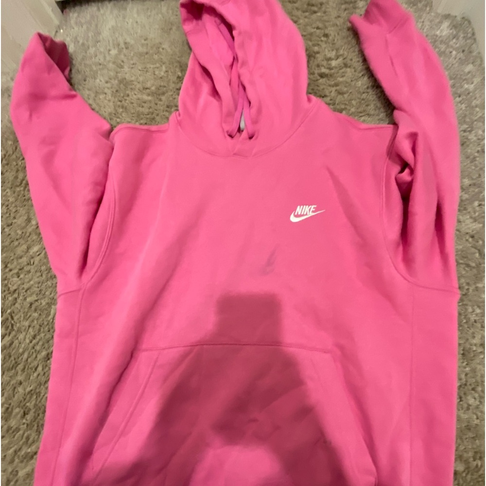 pink nike hoodie